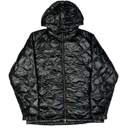Marmot Diamond Stitch Down Puffer Jacket In Black (XL) | XL, Black