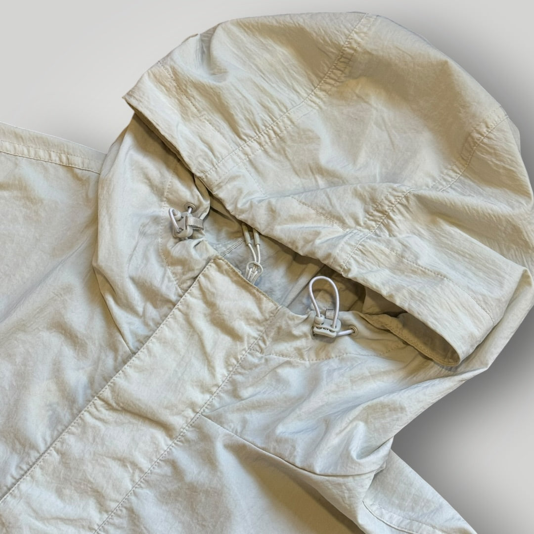 Snow Peak Nylon Hooded Utility Pullover M | O/S, Ecru