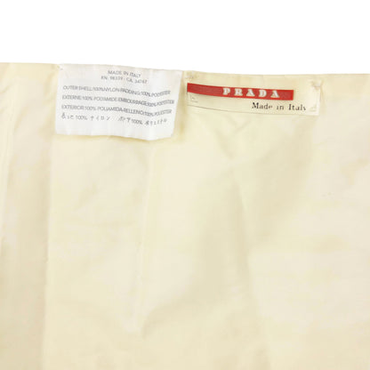 Vintage 2000s Prada Sport Nylon Scarf | O/S, Cream