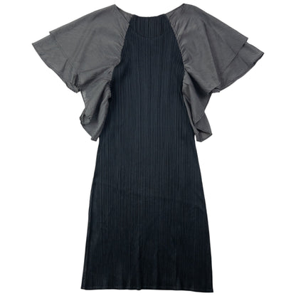 Vintage 90s Pleats Please By Issey Miyake Pleated Mini Dress Womens Size S | Small, Multicoloured