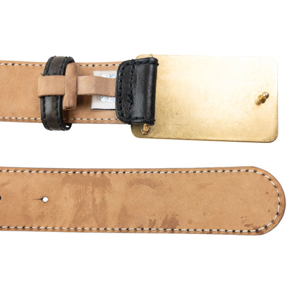 Vintage 2000s Dolce & Gabbana Leather Belt Size XL | O/S, Multicoloured