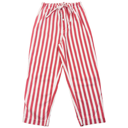 Vintage 90s Yohji Yamamoto Striped Trousers Size S | Small, Red