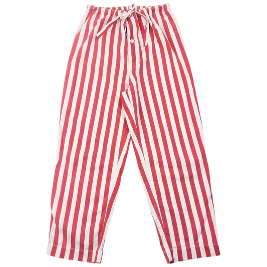 Vintage 90s Yohji Yamamoto Striped Trousers Size S | Small, Red
