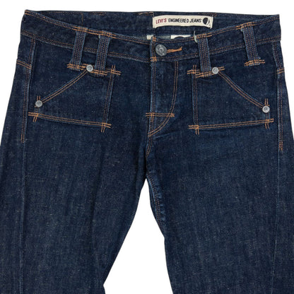 Vintage Levi's Low Rise Curved Leg Denim Jeans Womens Size W30