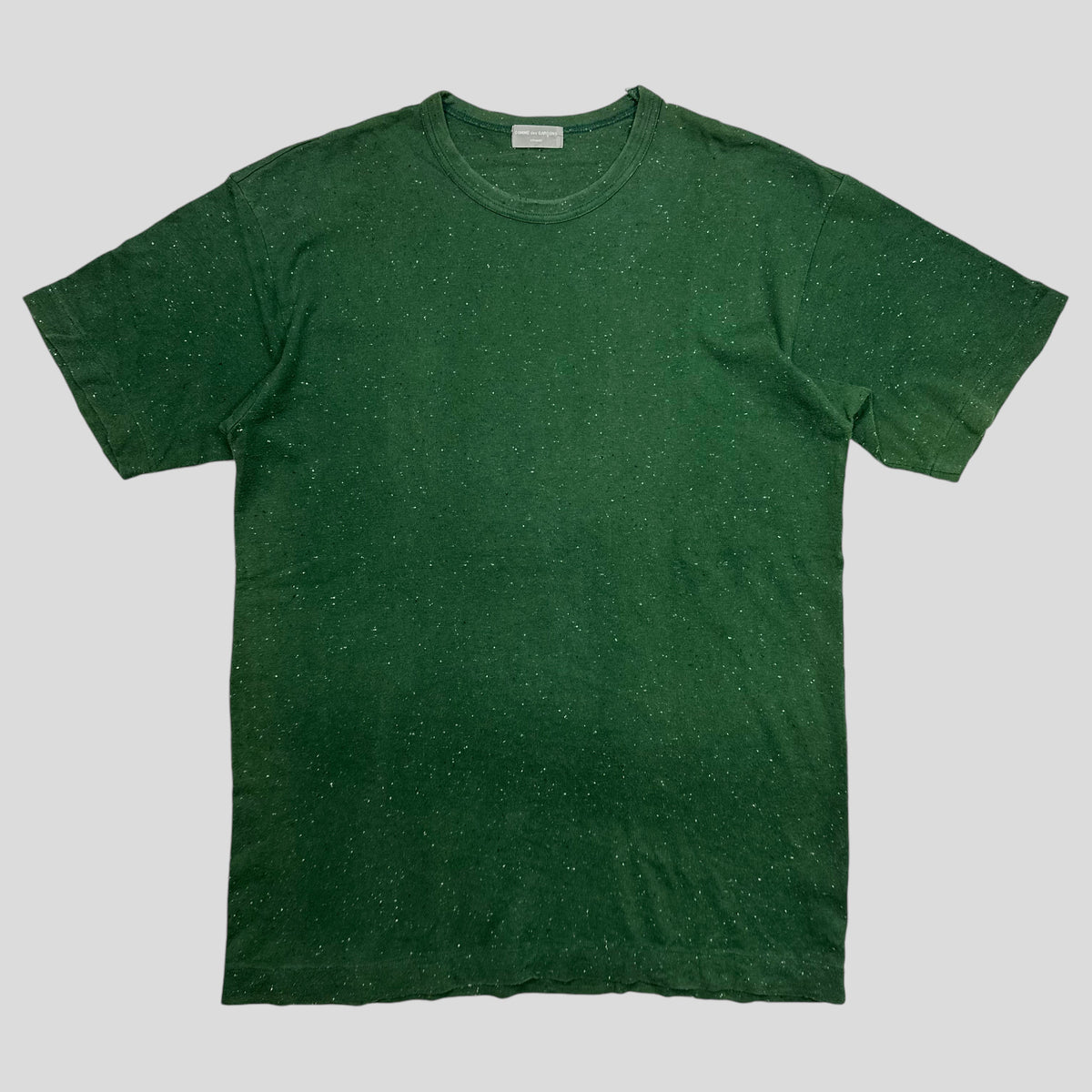 CDG Homme 90’s 3D Speckled Process T-shirt - M | Medium, Green