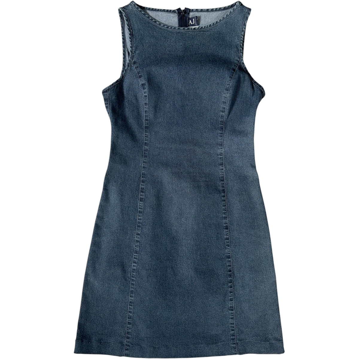 Armani Jeans 00’s Denim Sheath Dress Size 8/10 | 8/10, Blue