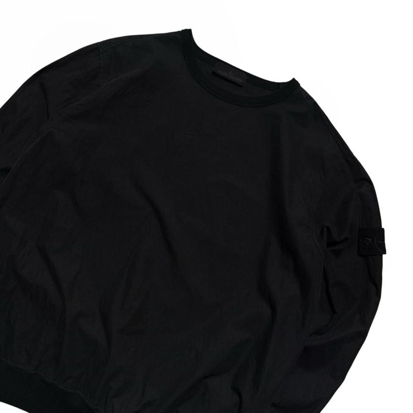 Stone Island Black Ghost Canvas Pullover | XL, Black
