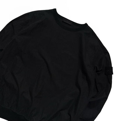 Stone Island Black Ghost Canvas Pullover | XL, Black