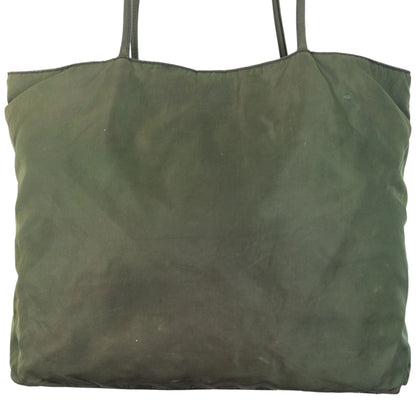 Vintage 2000s Prada Shoulder Bag | O/S, Green