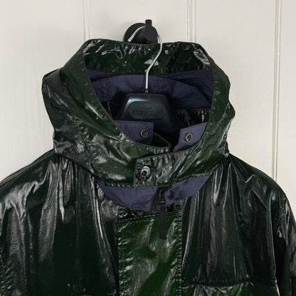 Stone Island Mussola Prismatica Jacket Deep Gloss Green (L) | Large, Multicoloured