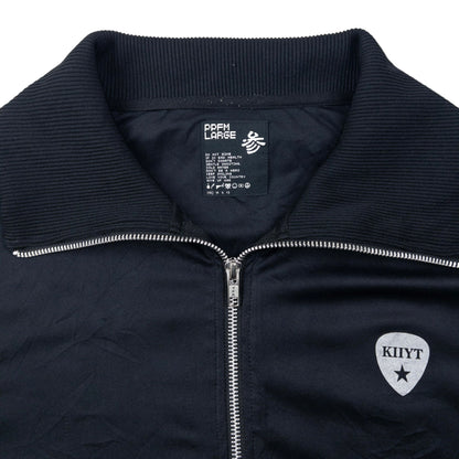 Vintage 2000s PPFM Text Print Zip Up Track Jacket Size S