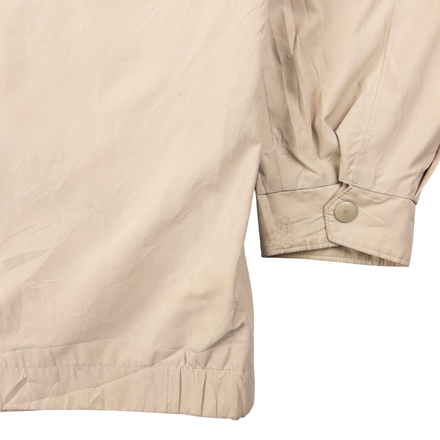 Vintage YSL Yves Saint Laurent Reversible Harrington Jacket Size L