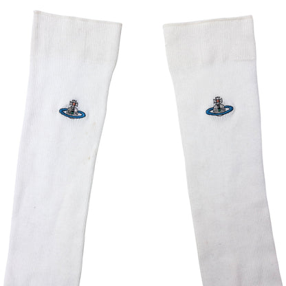 Vintage Vivienne Westwood Embroidered Orb Socks