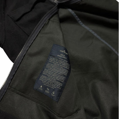 Stone Island Navy Ghost SW 3L Wool Jacket | Small, Navy