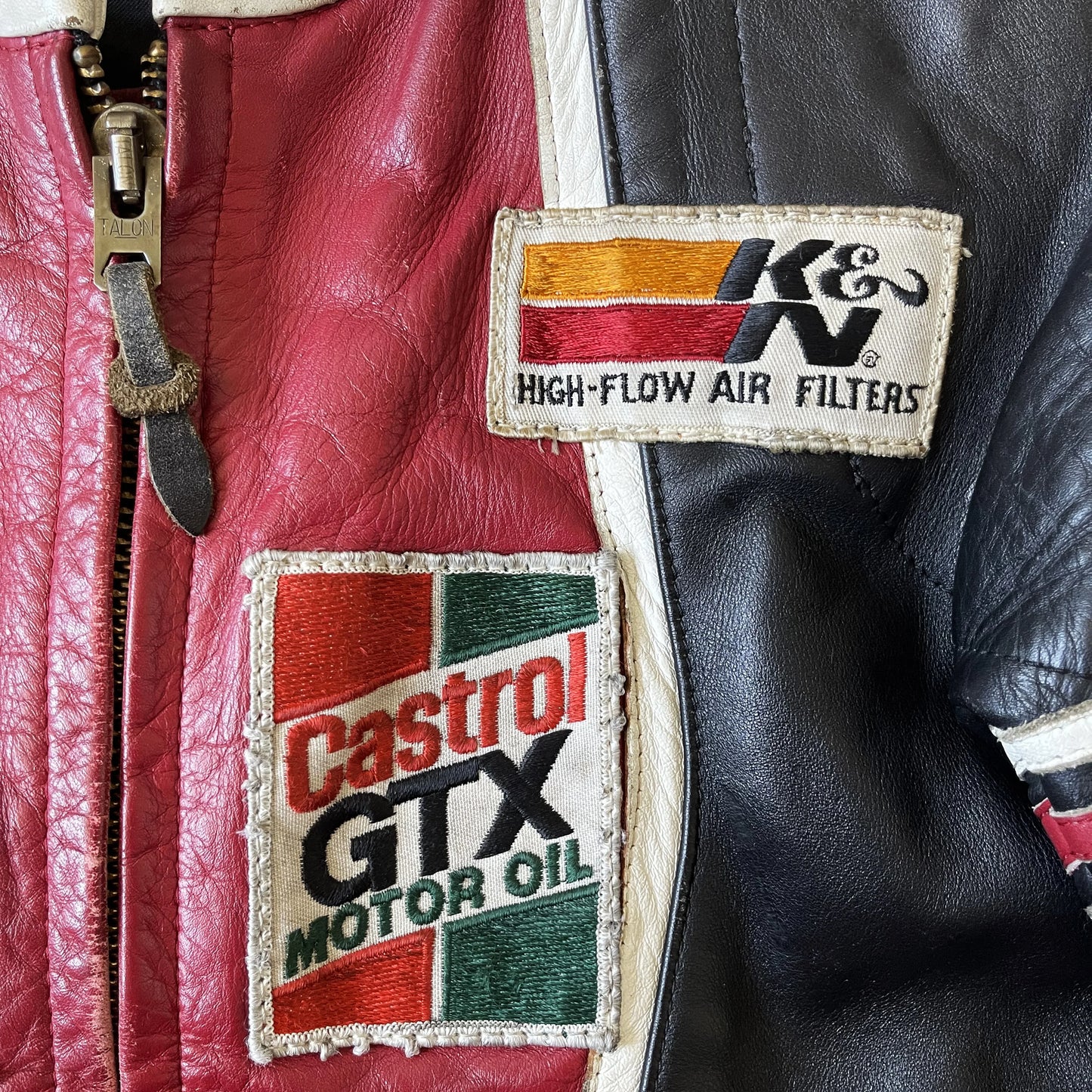 Vanson Leathers One Star Motorcycle Racer Jacket - S