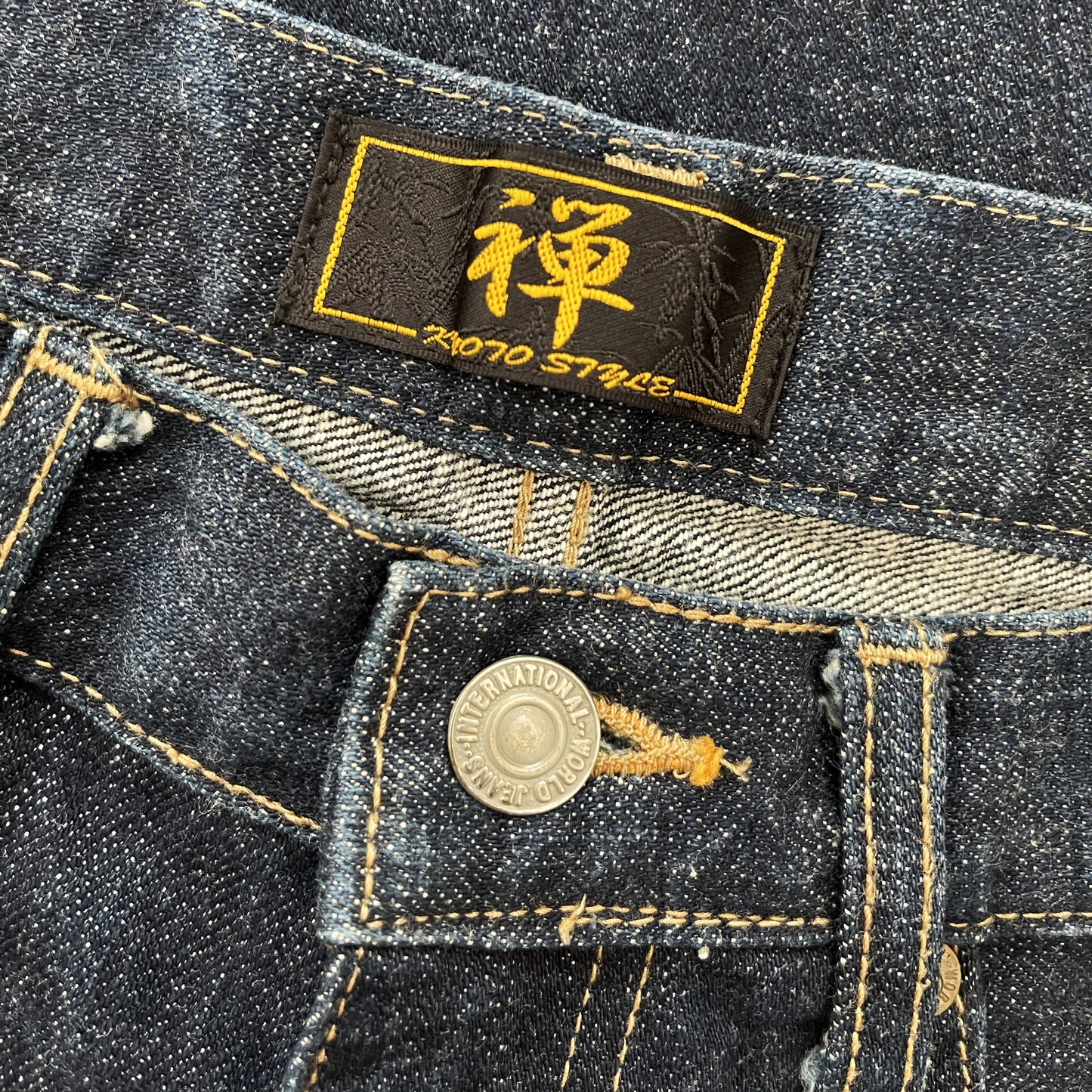 Zen Kanji Painted Jeans - W32"