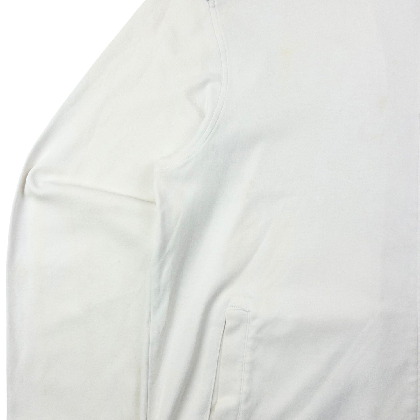 Vintage Burberry Zip Up Sweatshirt Size M | Medium, White