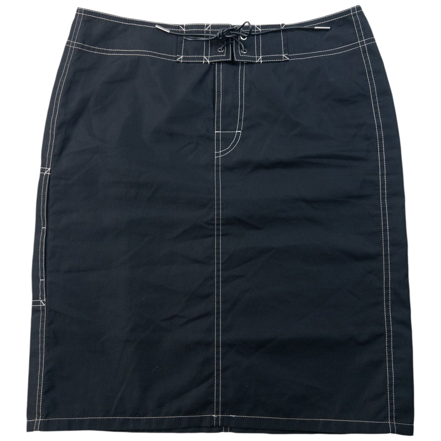 Vintage 2000s Gucci By Tom Ford Contrast Skirt Womens Size W29 | W29, Black
