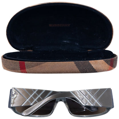 Vintage Burberry Nova Check Embossed Sunglasses