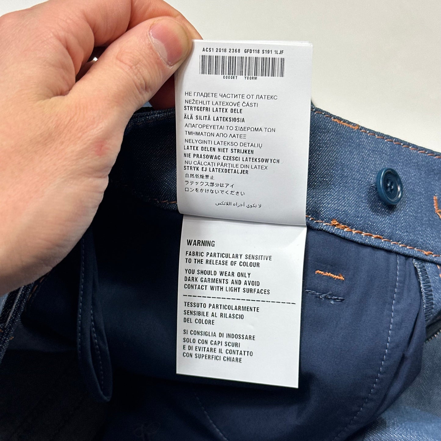 Prada 2018 Rubber Race Logo Denim Belted Mini Skirt - IT36