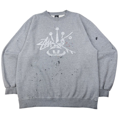 Vintage 90s Stussy Graphic Sweatshirt Size XL