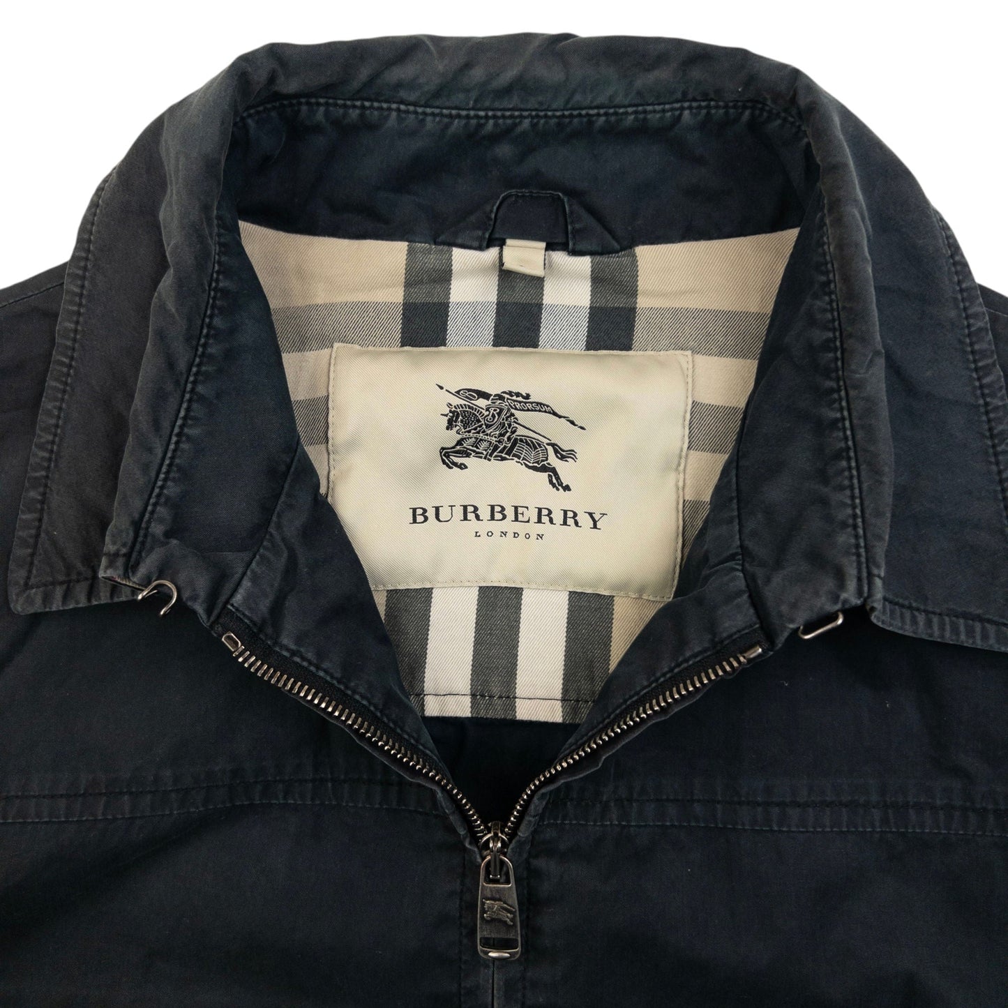 Vintage Burberry Zip Up Jacket Size M | Medium, Black