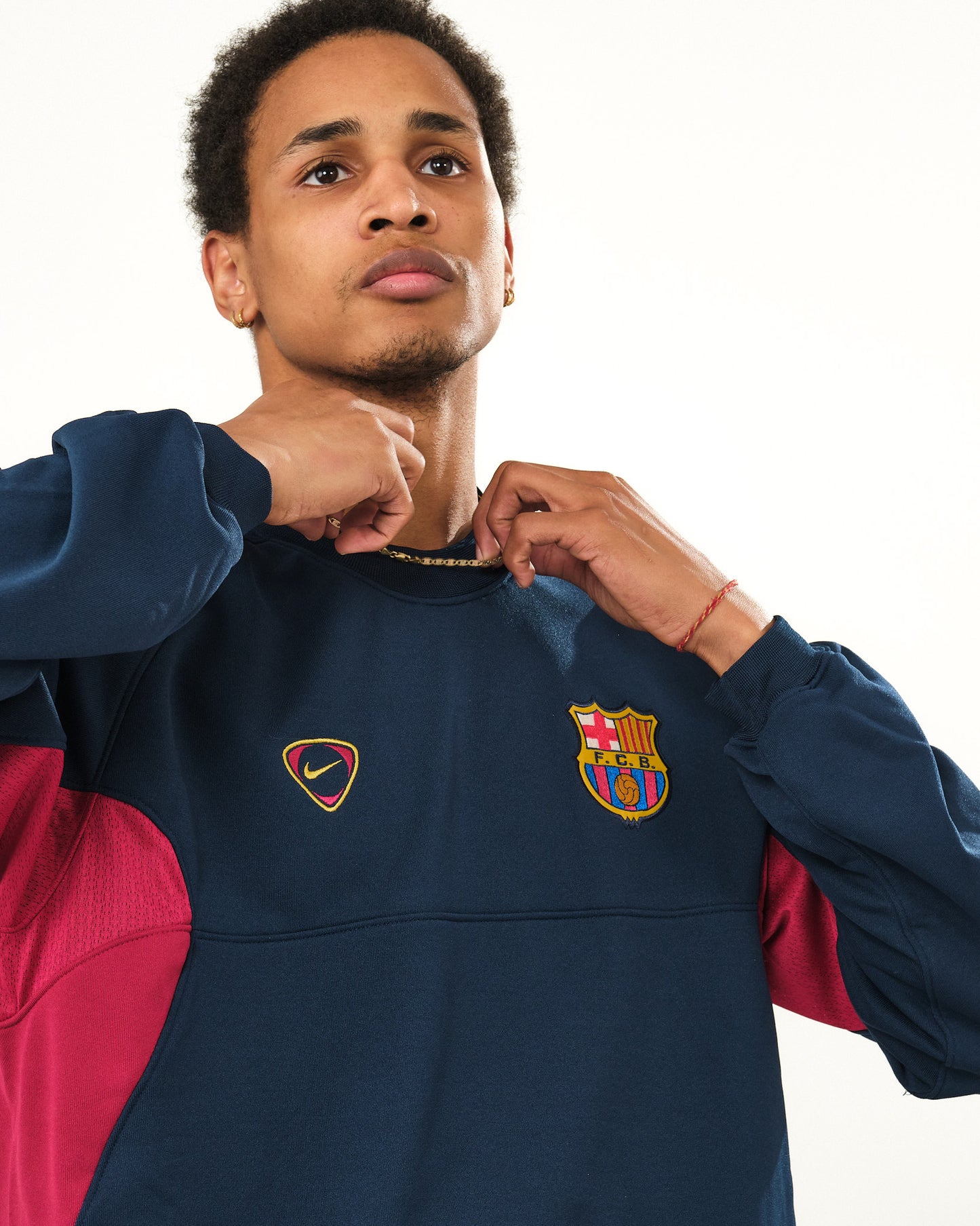 2000-01 Barcelona  Nike Training Jumper (M)