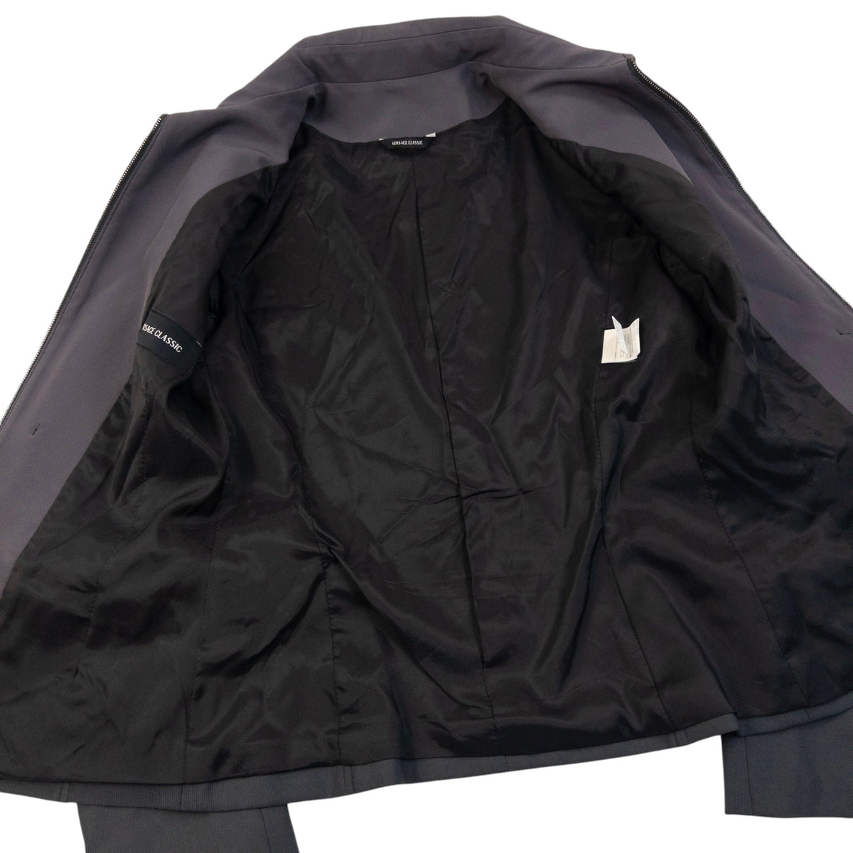 Vintage 2000s Versace Classic Layered Jacket Womens Size S | Small, Grey