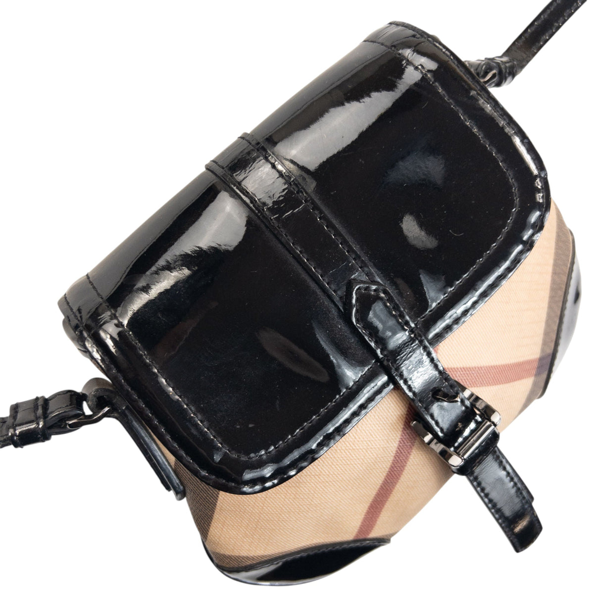 Vintage 2000s Burberry Nova Check Crossbody Bag | O/S, Beige