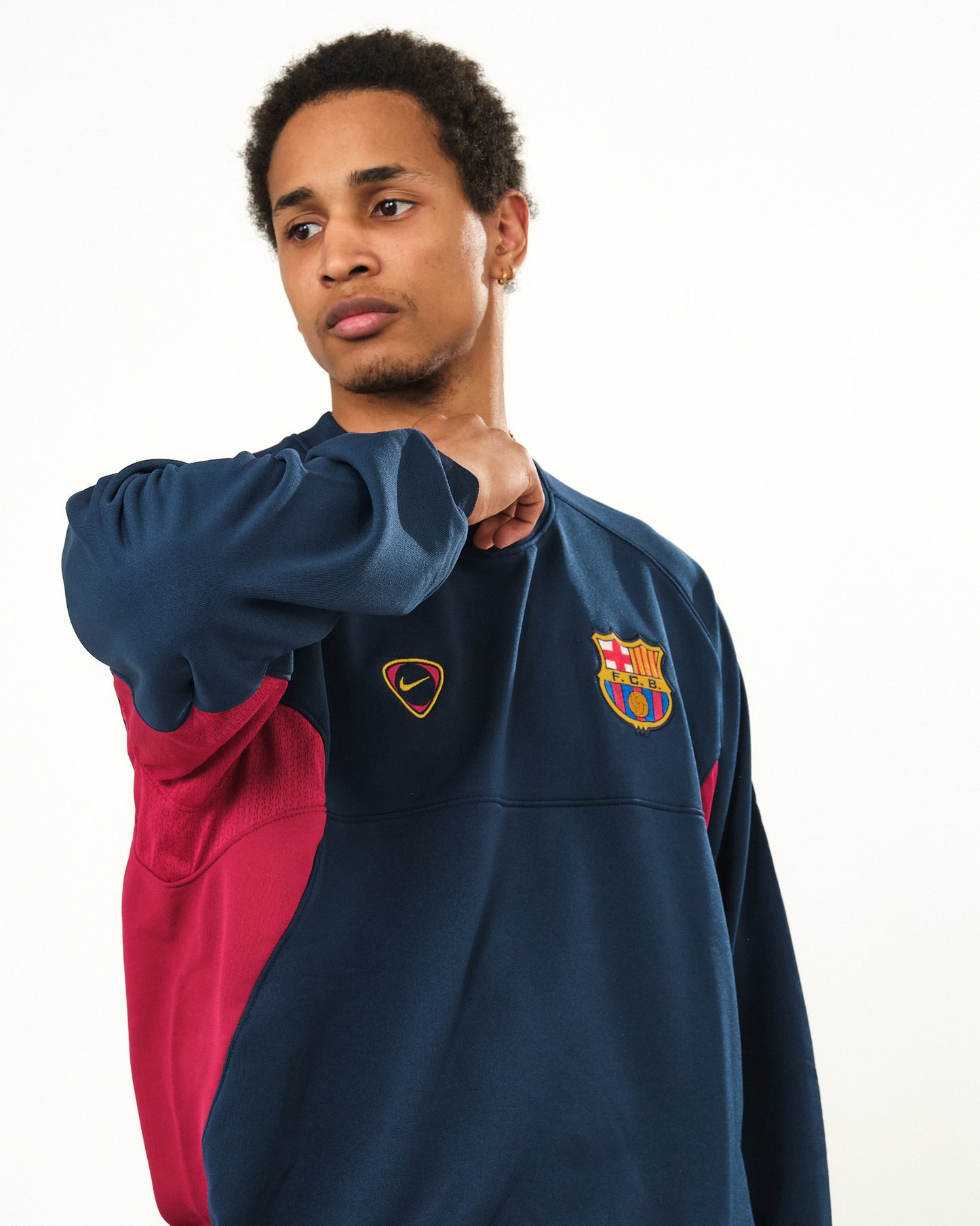 2000-01 Barcelona  Nike Training Jumper (M)