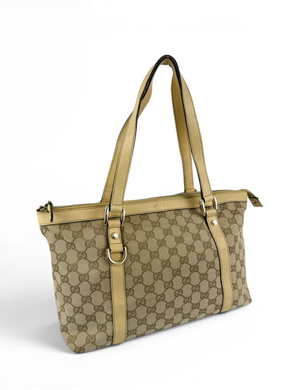 Vintage 90s Gucci GG Monogram Abbey Handbag | O/S, Multicoloured