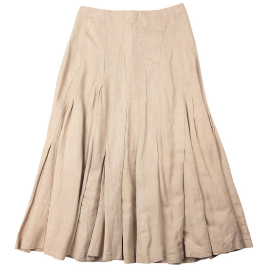 Vintage Comme Des Garçons Tricot Pleated Skirt Womens Size W28