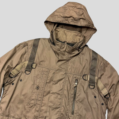 Prada Sport 2003 Cotton Bondage Multipocket Cargo Field Jacket - IT50 (M/L) | Default Title, Red
