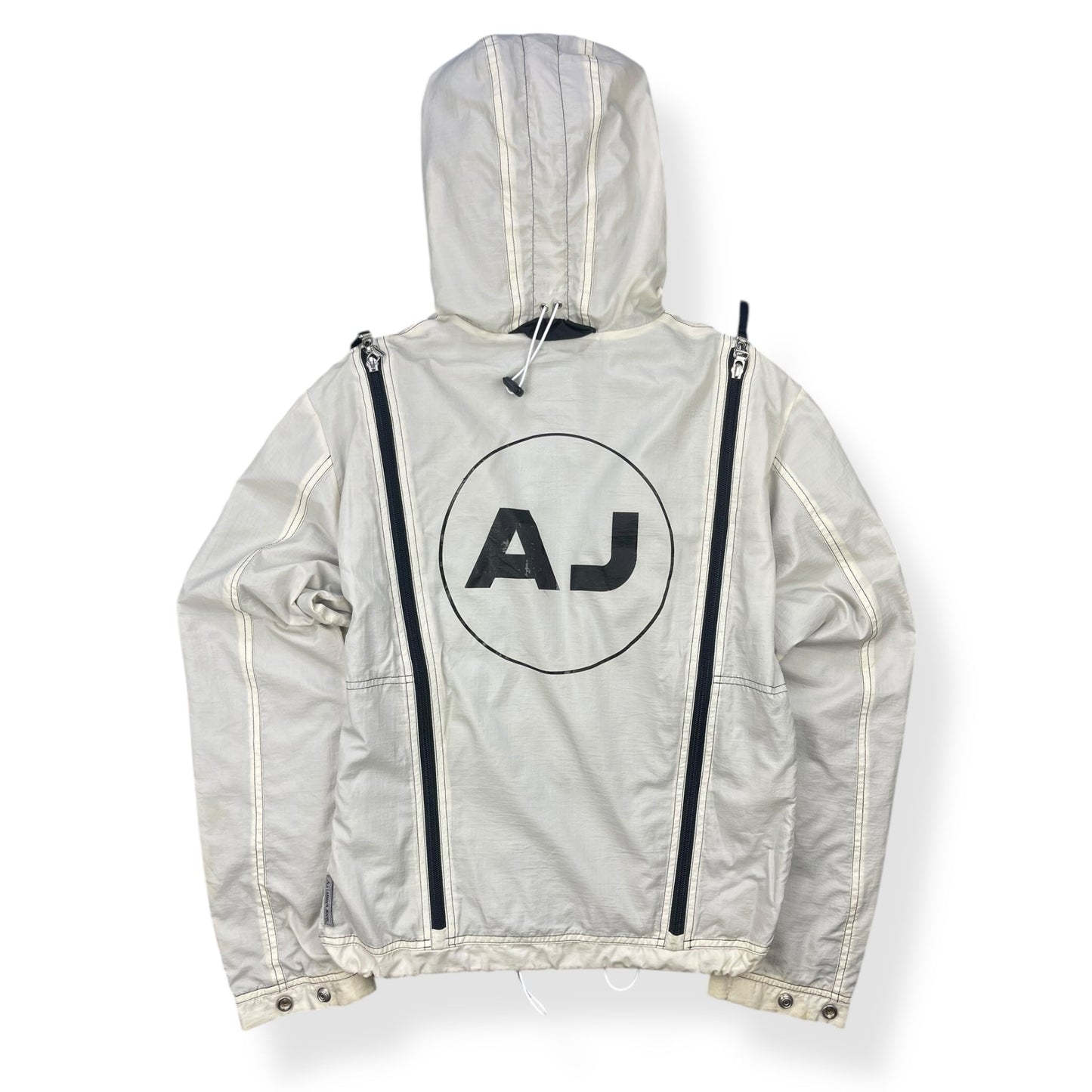2000's Armani Jeans Ventilated Jacket (S) | Default Title, Black