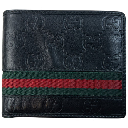 Vintage Gucci Embossed Monogram Leather Wallet | O/S, Multicoloured