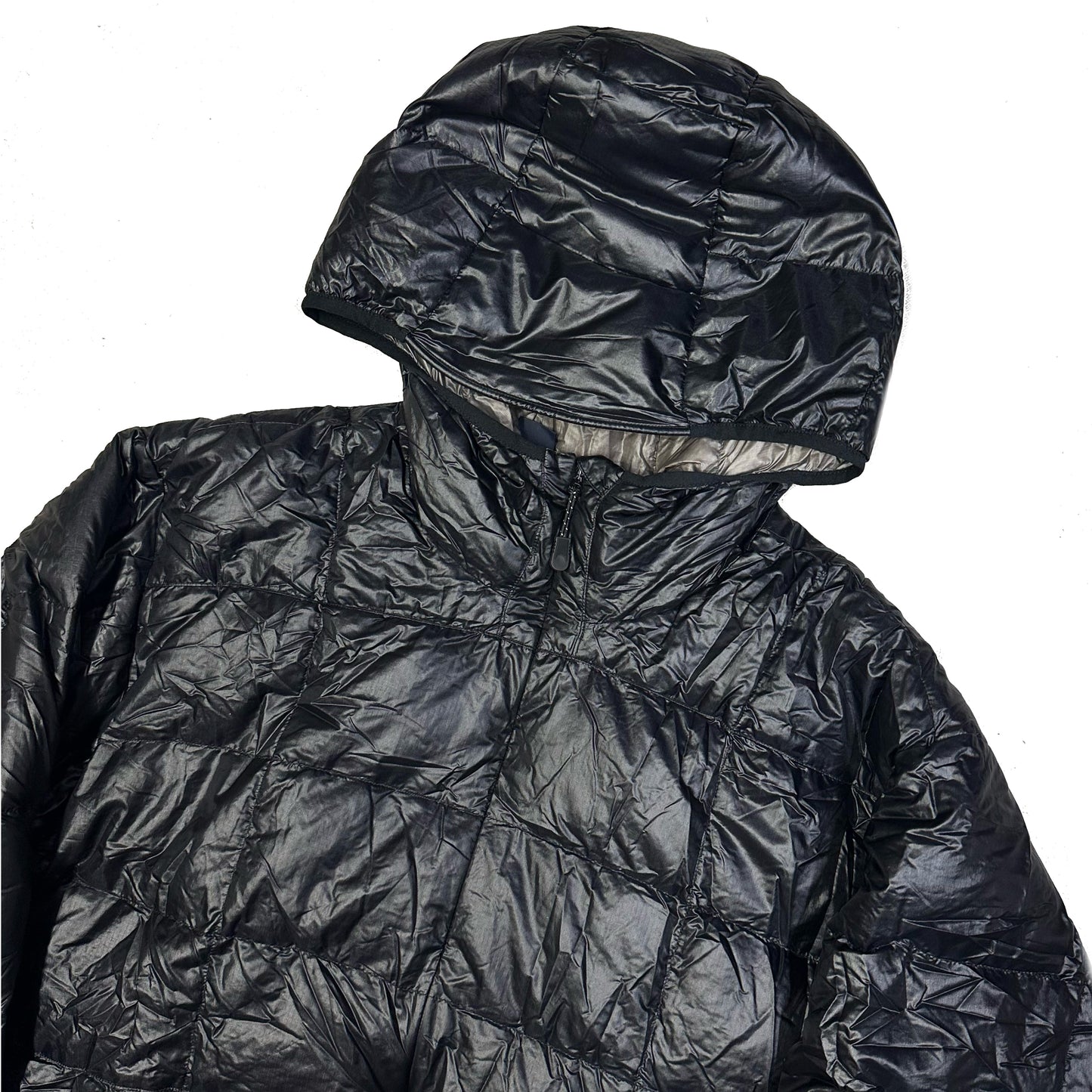 Montbell Square Stitch Puffer Jacket In Black ( XL )