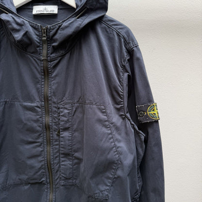 Stone Island Zip Up Jacket (XXL) | XXL, Blue