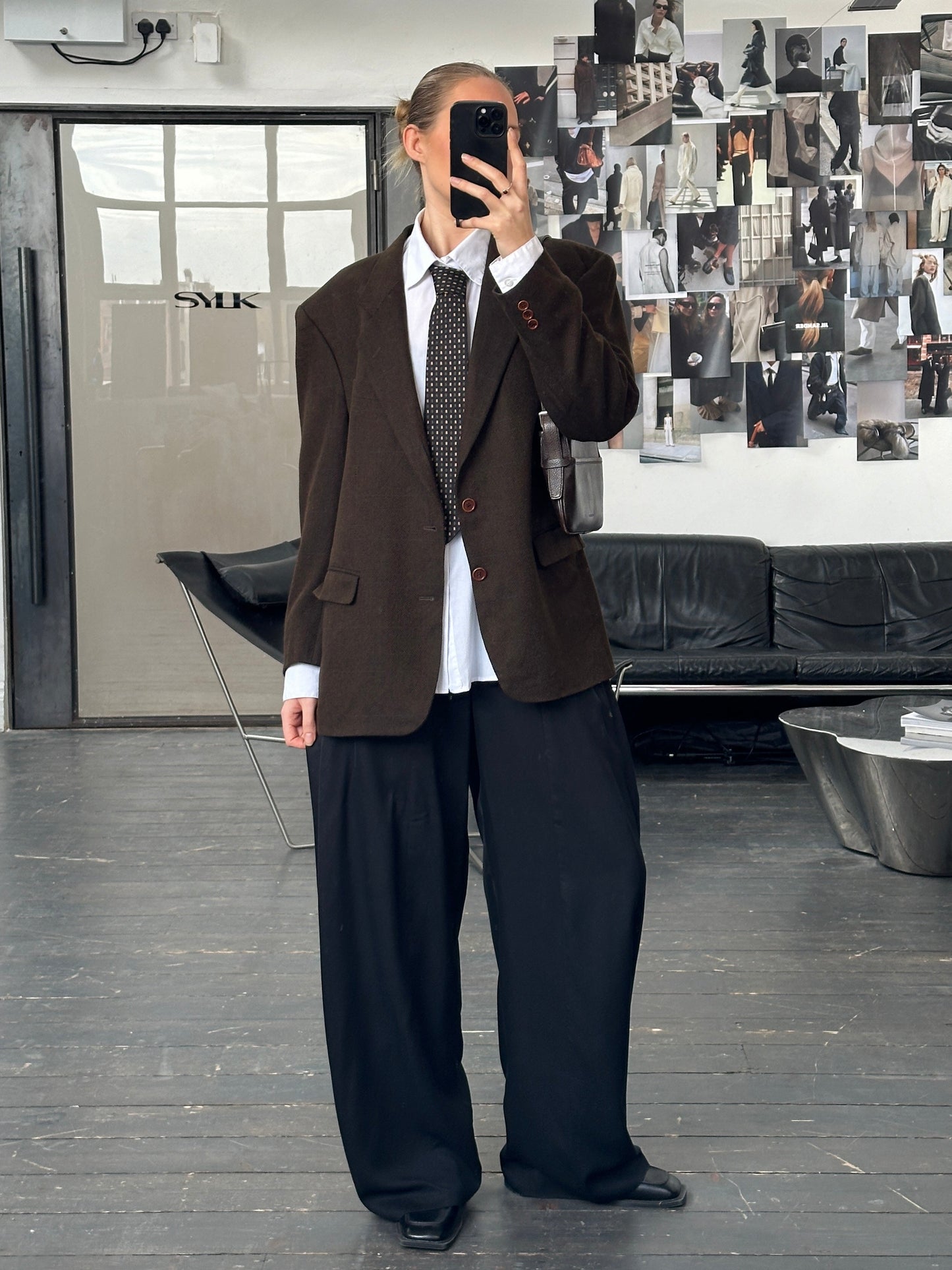 Hugo Boss x Loro Piana 1990s Pure Cashmere Check Blazer - 42R/XL