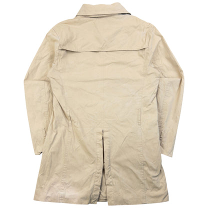 Vintage Burberry Nova Check Lined Trench Jacket Womens Size M | Medium, Beige