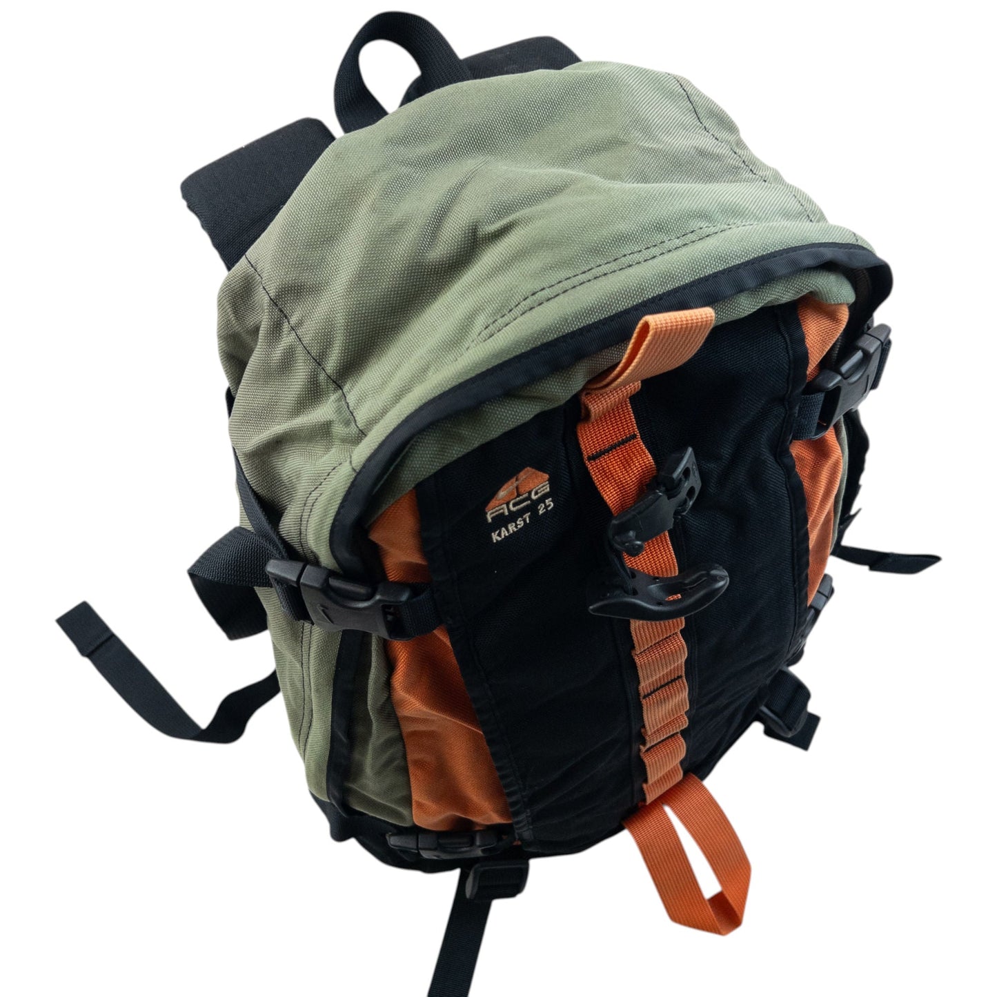 Vintage 90s Nike ACG Karst 25 Backpack | O/S, Multicoloured