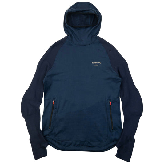 Vintage 2015 Nike Gyakusou Undercover Lab Fleece Ninja Hoodie Size M | Medium, Navy