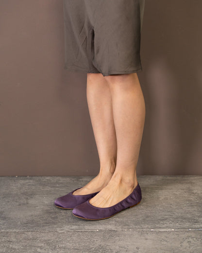 MARNI SILK BALLET FLATS (EU 38)