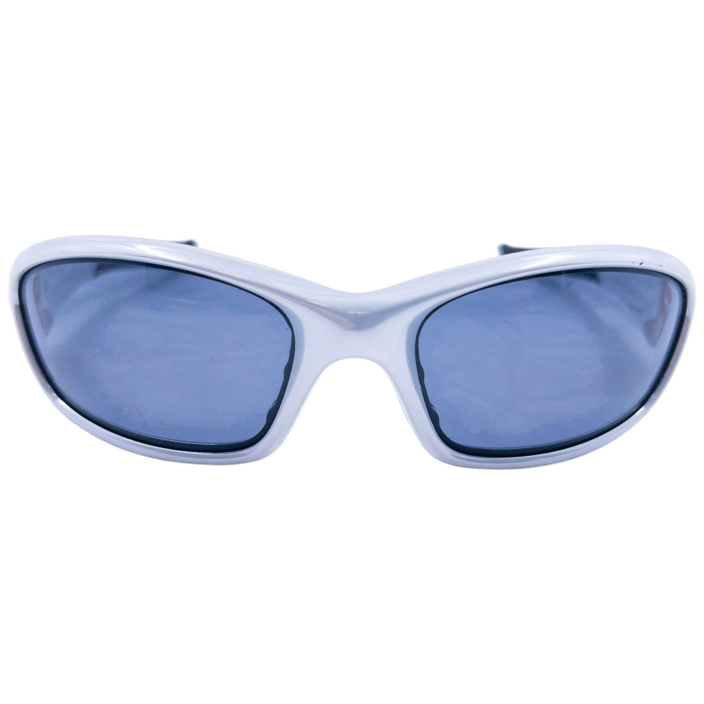 Vintage 2007 Oakley White Chrome Straight Jacket Sunglasses | O/S, Multicoloured