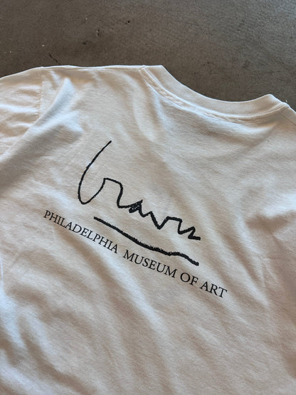 1995 Philadephia Museum of Art T-Shirt - M | White, Red