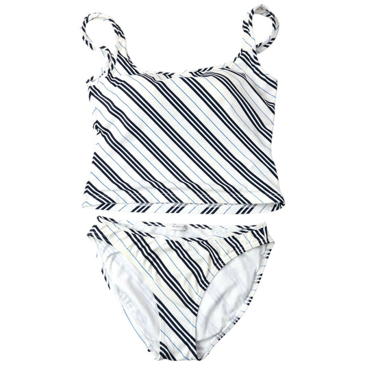Vintage 2000s Burberry Nova Stripe Tankini Set Womens Size M | Medium, Multicoloured