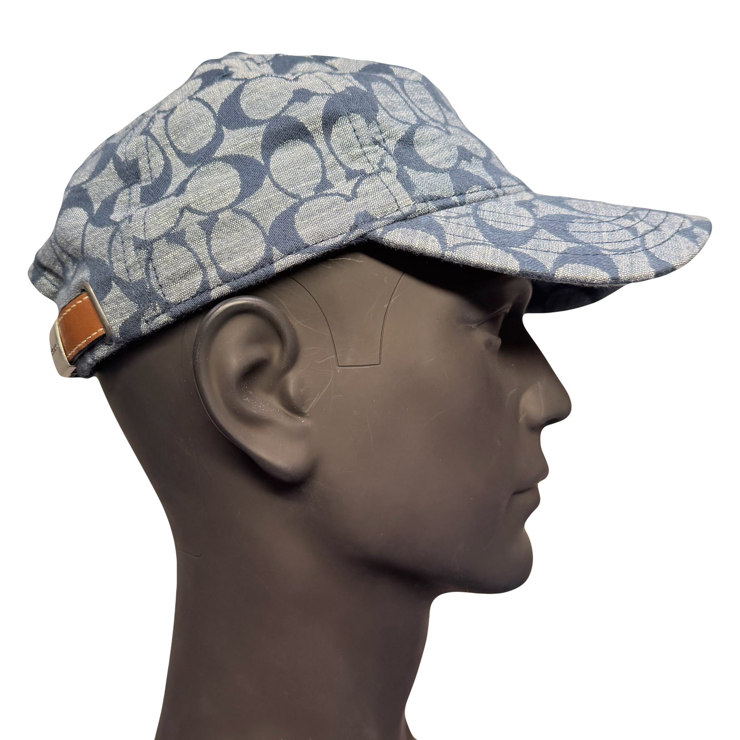 Coach Monogram Cap In Navy (OS) | O/S, Navy