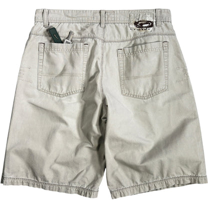 Oakley 2006 Cotton Embroidered Shorts W34 | W34, Cream