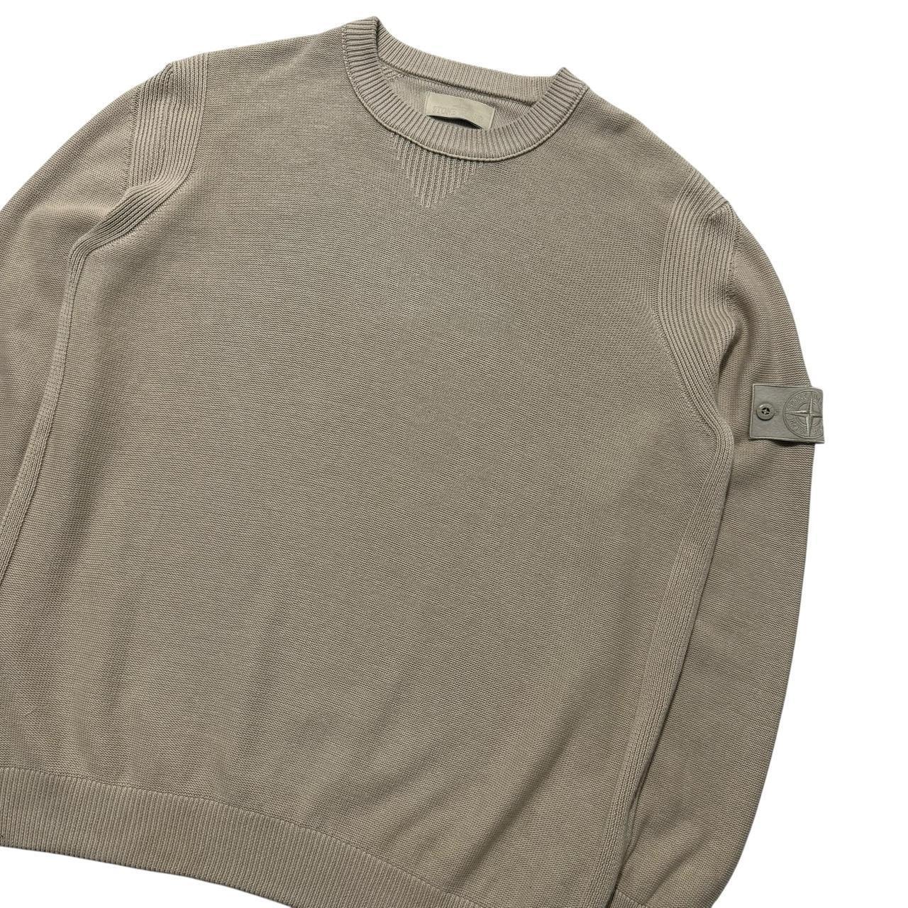 Stone Island Ghost Knit Pullover | XL, Beige