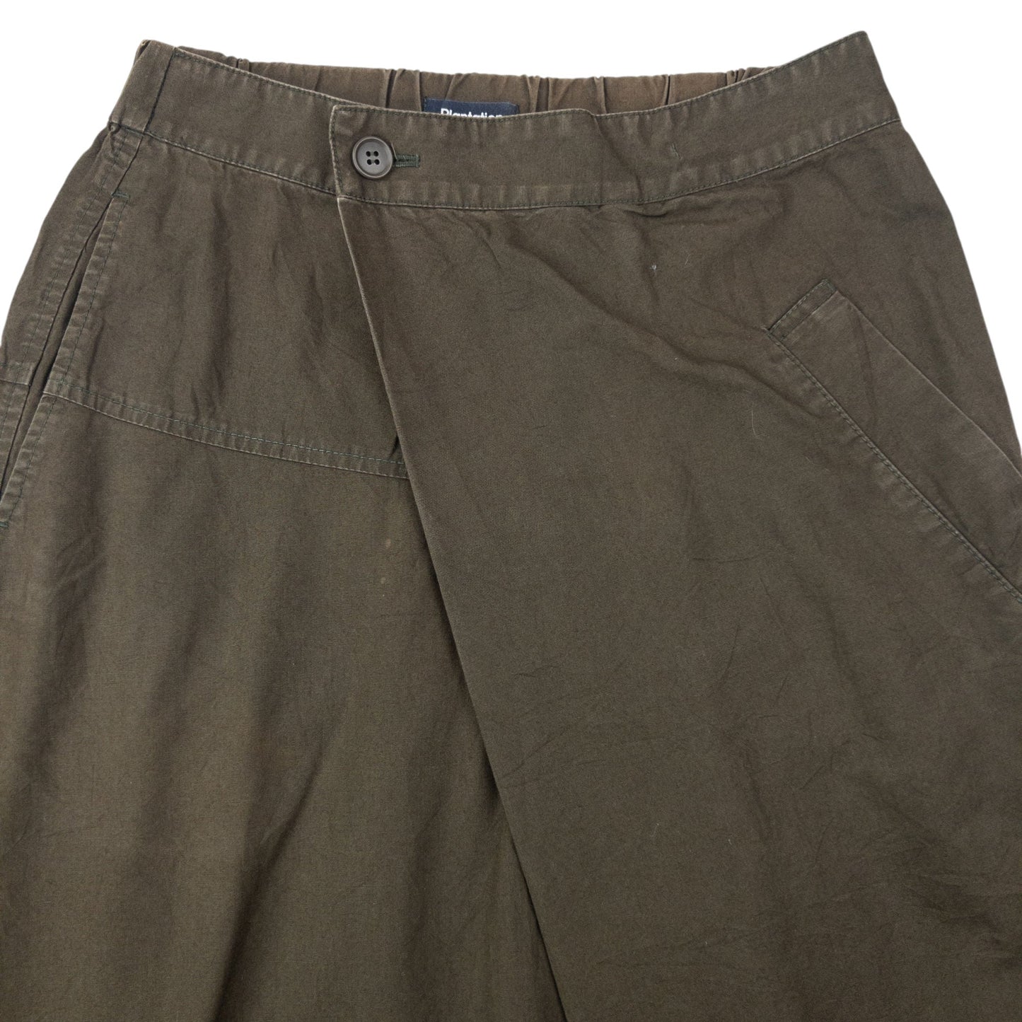 Vintage 90s Plantation By Issey Miyake Skirt Womens Size M | Medium, Green