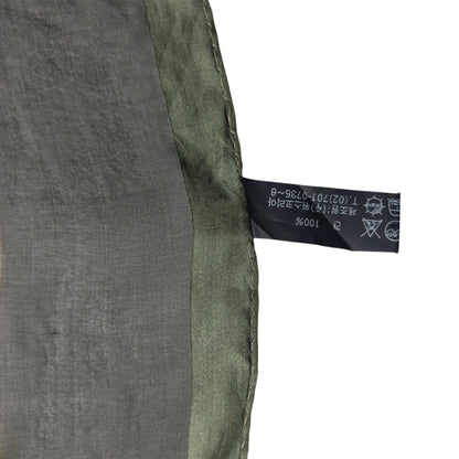 Vintage 2000s Balenciaga Chain Pattern Silk Scarf